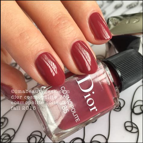 dior fall 2015 nail polish swatches|DIOR Cosmopolite Fall 2015 collection review swatches.